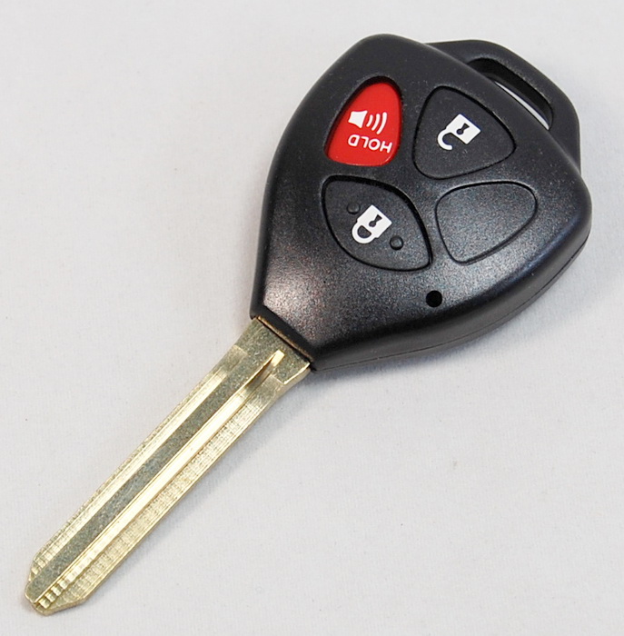 Remote Uncut Key Shell FOB for Toyota Scion tc 20052010, xA 2005, xb